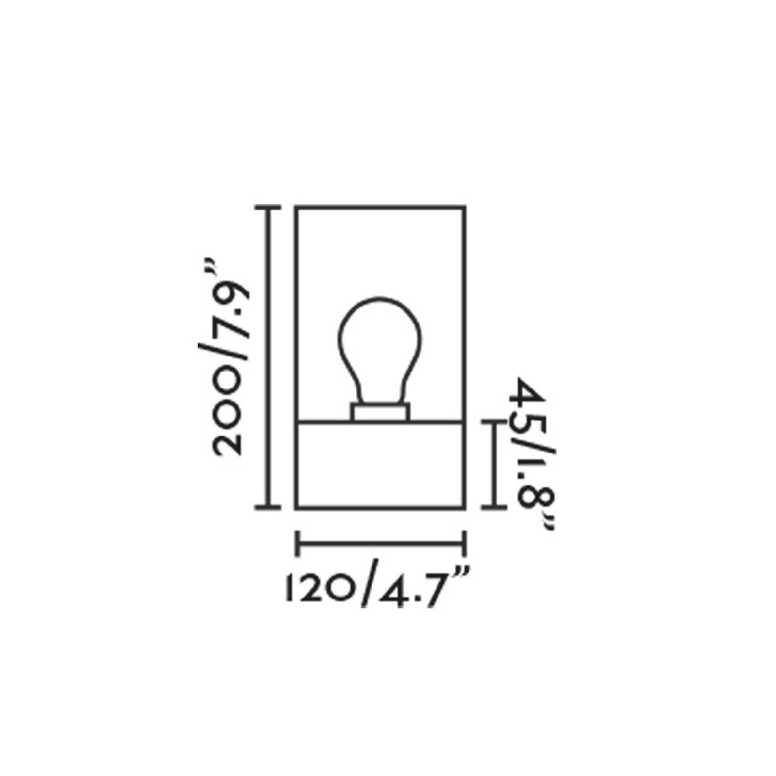 Faro Kila E27 påmonteret udendørsarmatur IP65