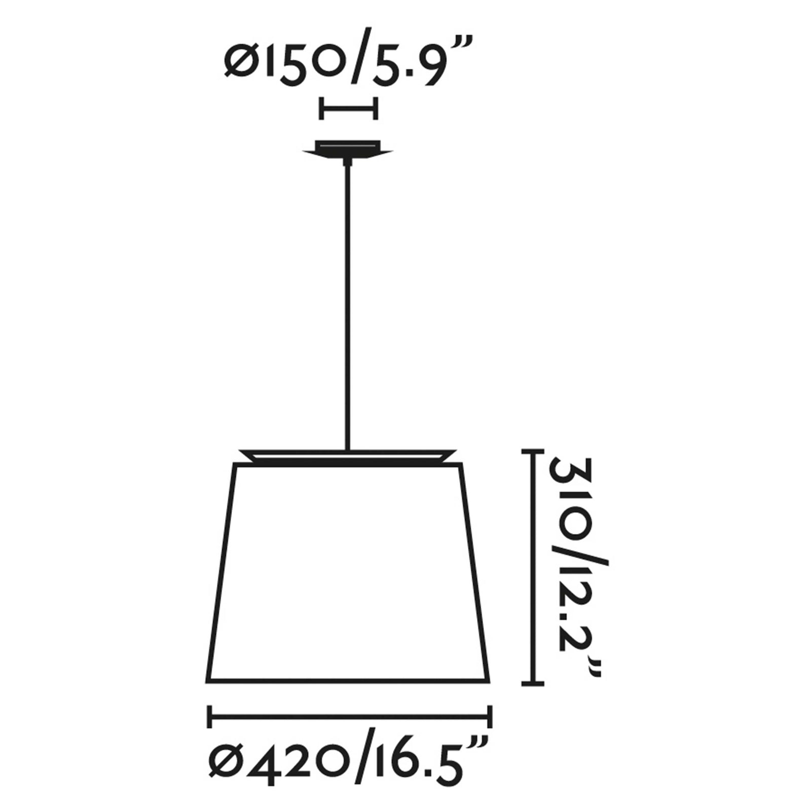 Faro Savoy E27 pendel