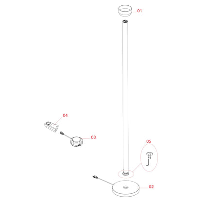 Flos Bellhop LED stojací svítidlo