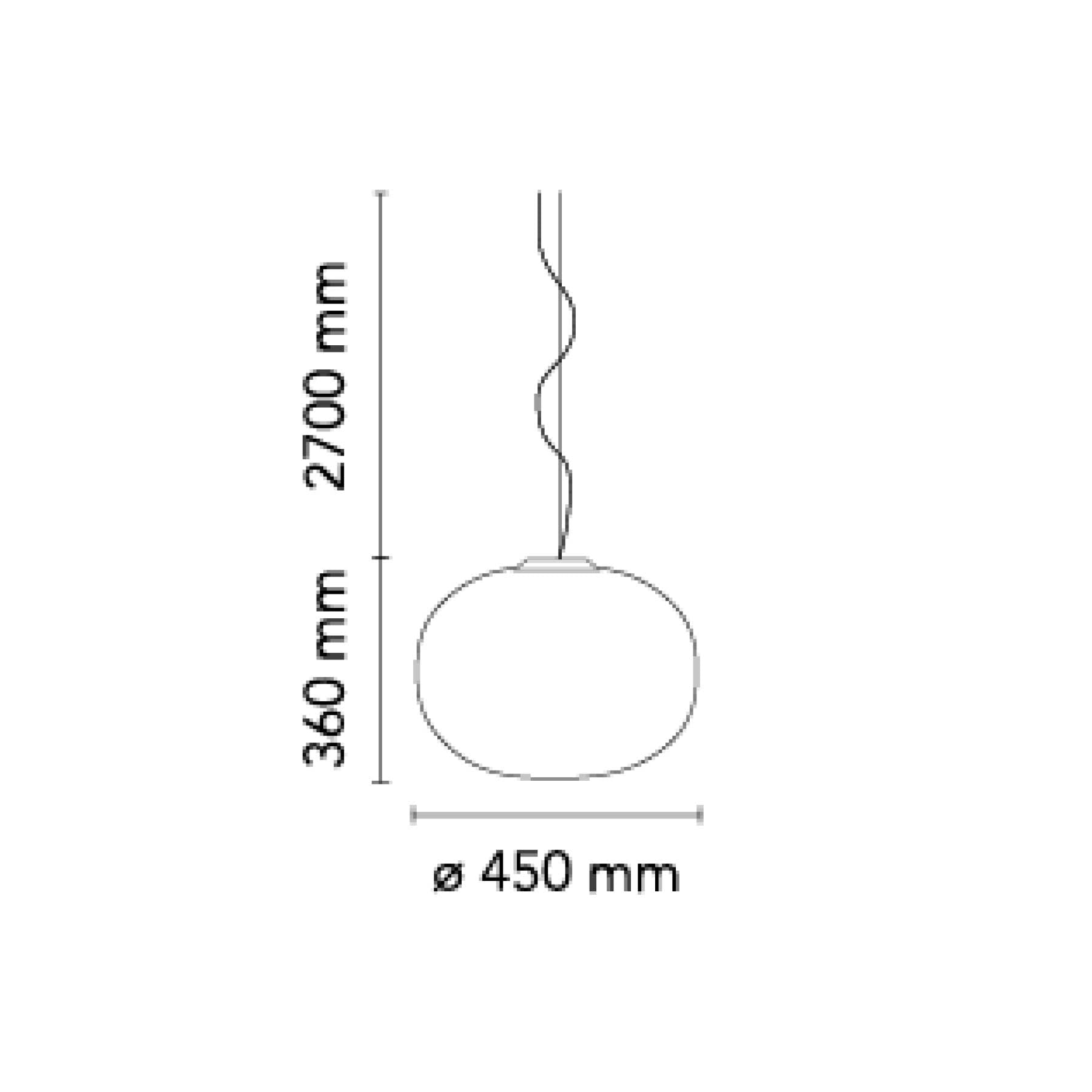 Flos Glo-Ball E27 závěsné svítidlo