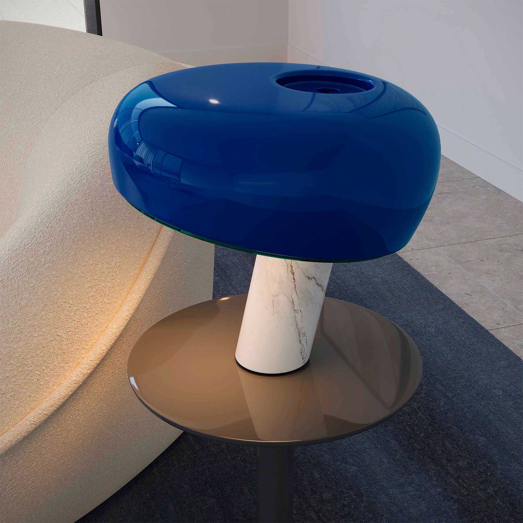 Flos Snoopy E27 stolní mramorové svítidlo