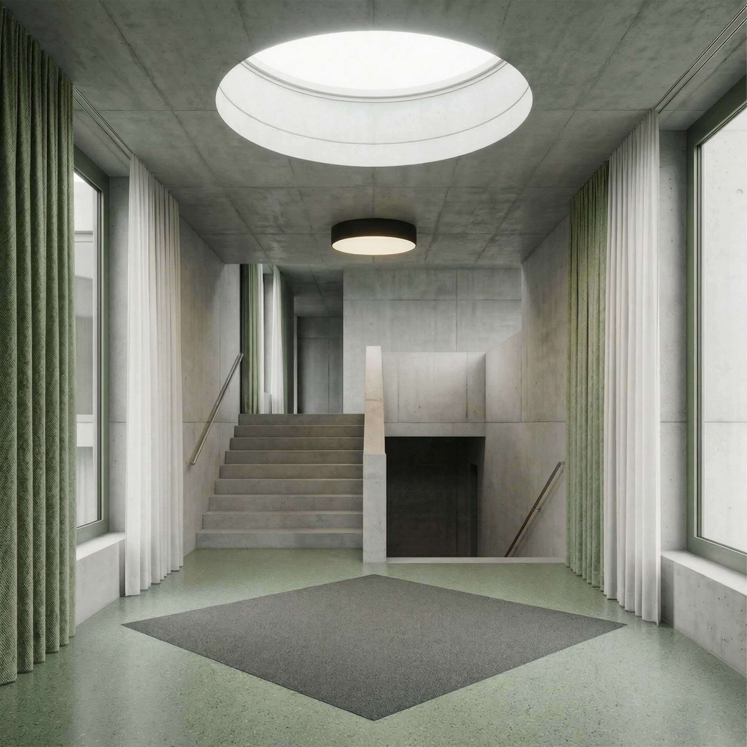 Axio LED cirkulært påbygget lysarmatur med variabel CCT