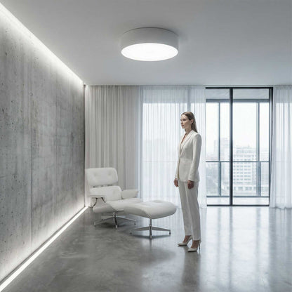 Axio LED cirkulært påbygget lysarmatur med variabel CCT