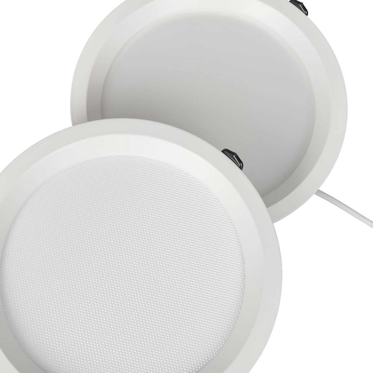 LED-downlight til indbygning i loftet, IP40