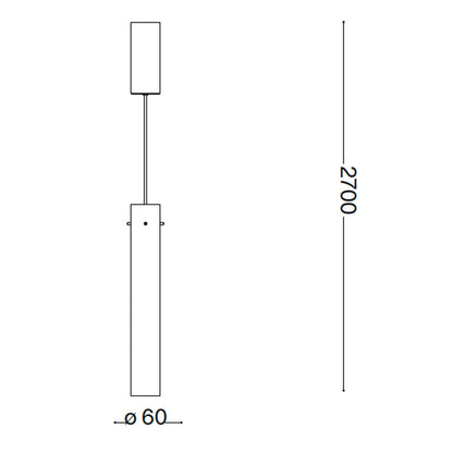 Ideal lux Flam LED pendel