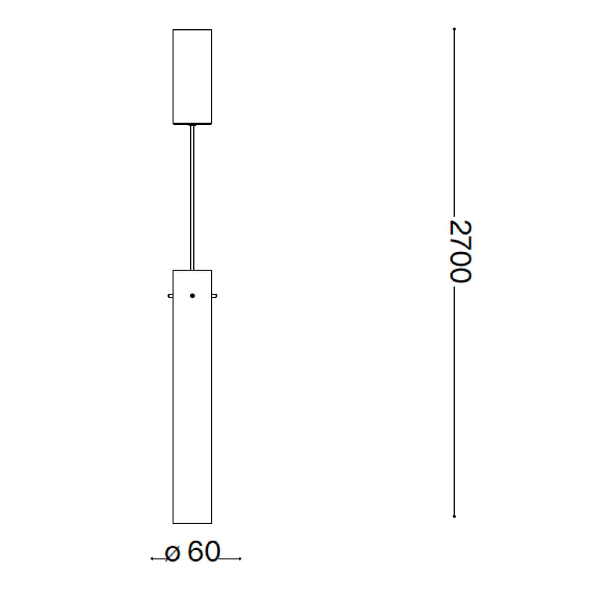 Ideal Lux Flam LED závěsné svítidlo