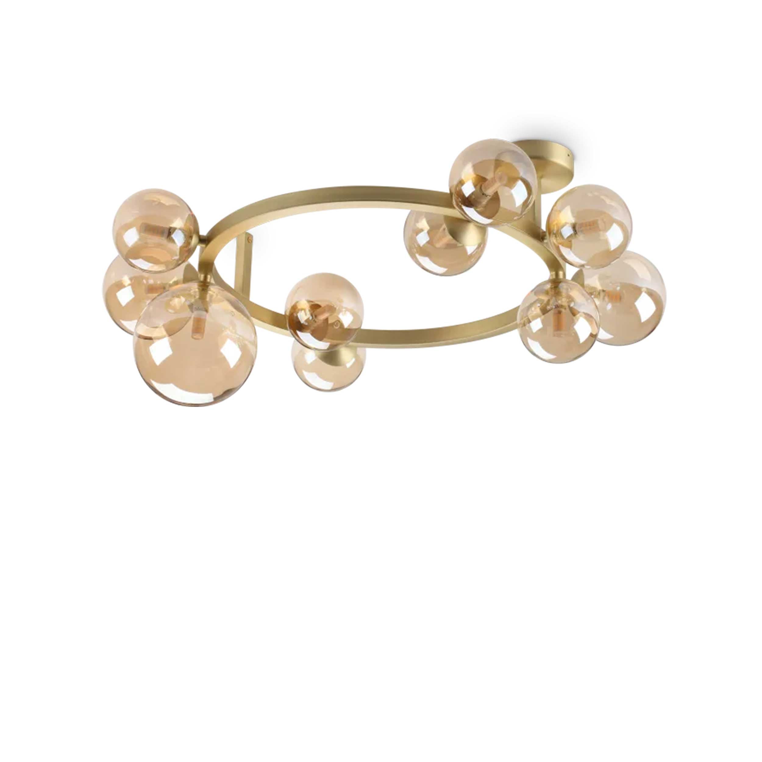 Ideal lux Perlage G9 pendlet rundt armatur