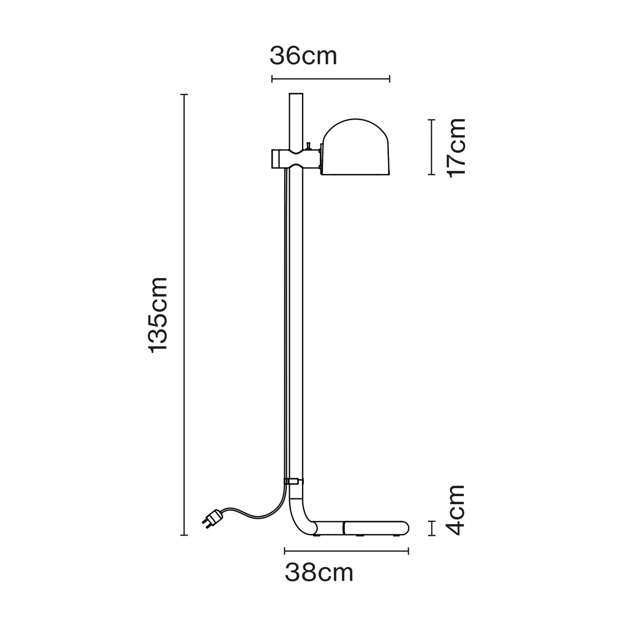 Marset Lauro E27 gulvlampe