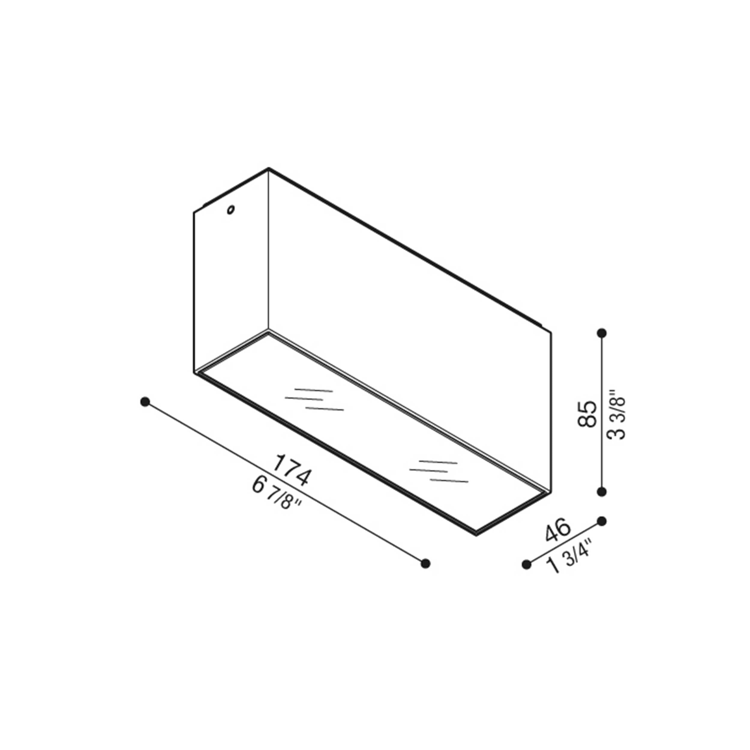 Lombardo Kura Top X5 LED-vægarmatur
