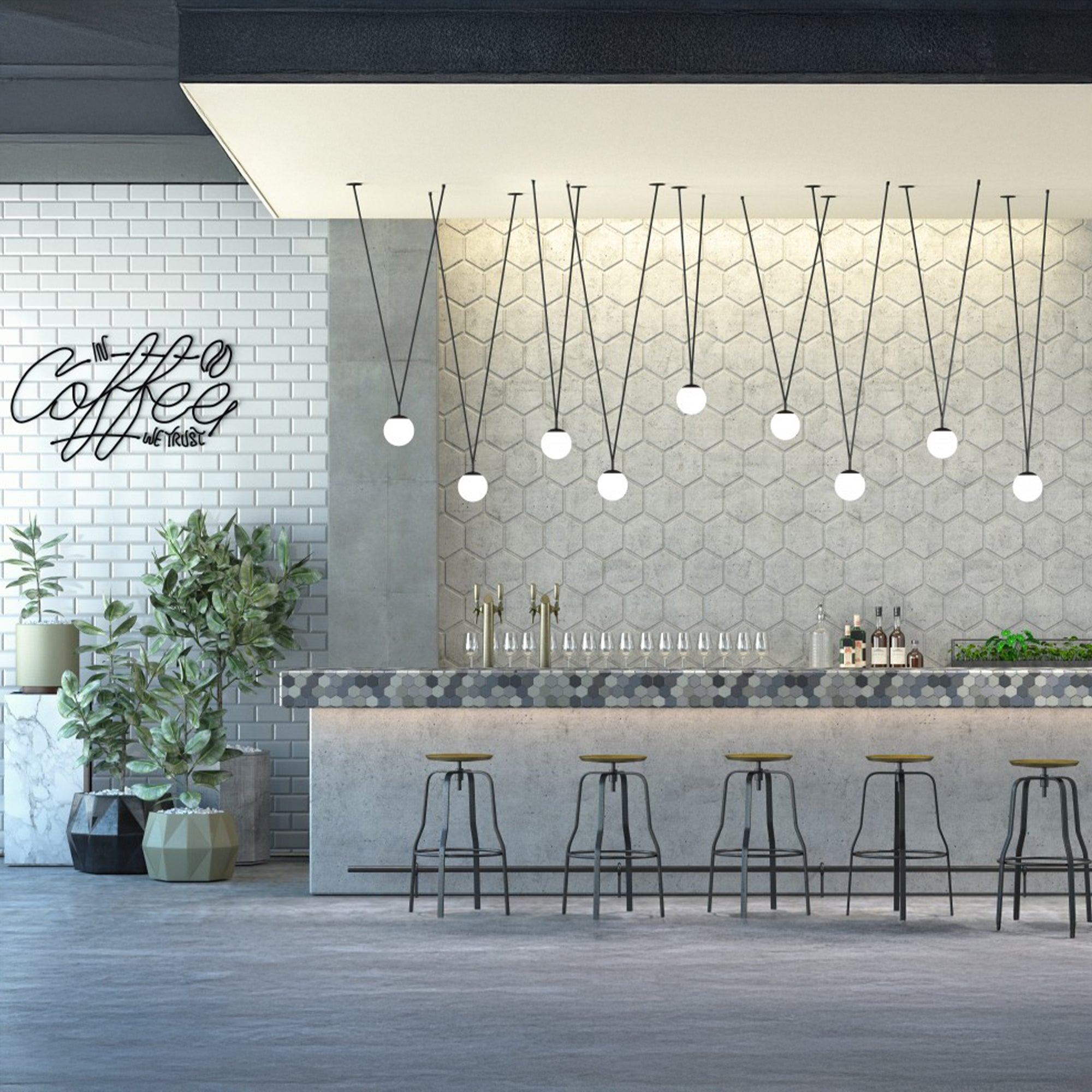 Lucis GEO LED závěsné svítidlo