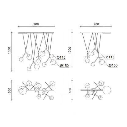 Lucis ZED LED závěsné svítidlo