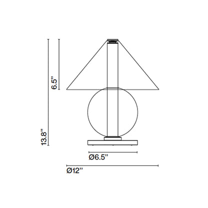 Marset Fragile LED bordlampe