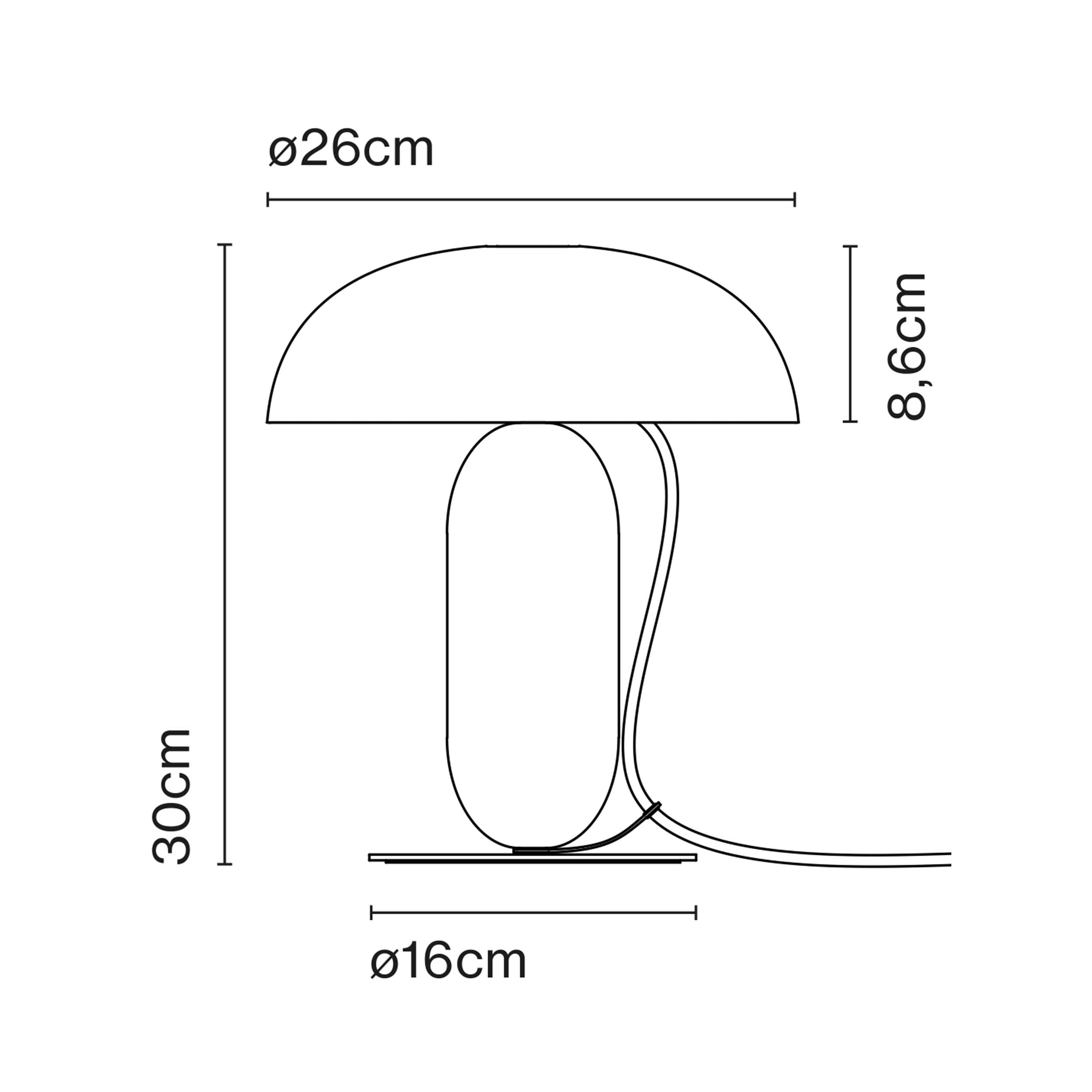 Marset Gambosa E14 bordlampe