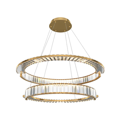 Maytoni Krone LED-pendel i cirkelform