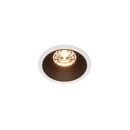 Maytoni downlight Alfa LED 36° indbygget cirkulært lysarmatur, sort