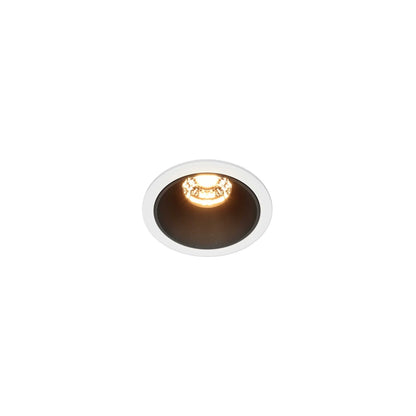 Maytoni downlight Alfa LED 36° indbygget cirkulært lysarmatur, sort