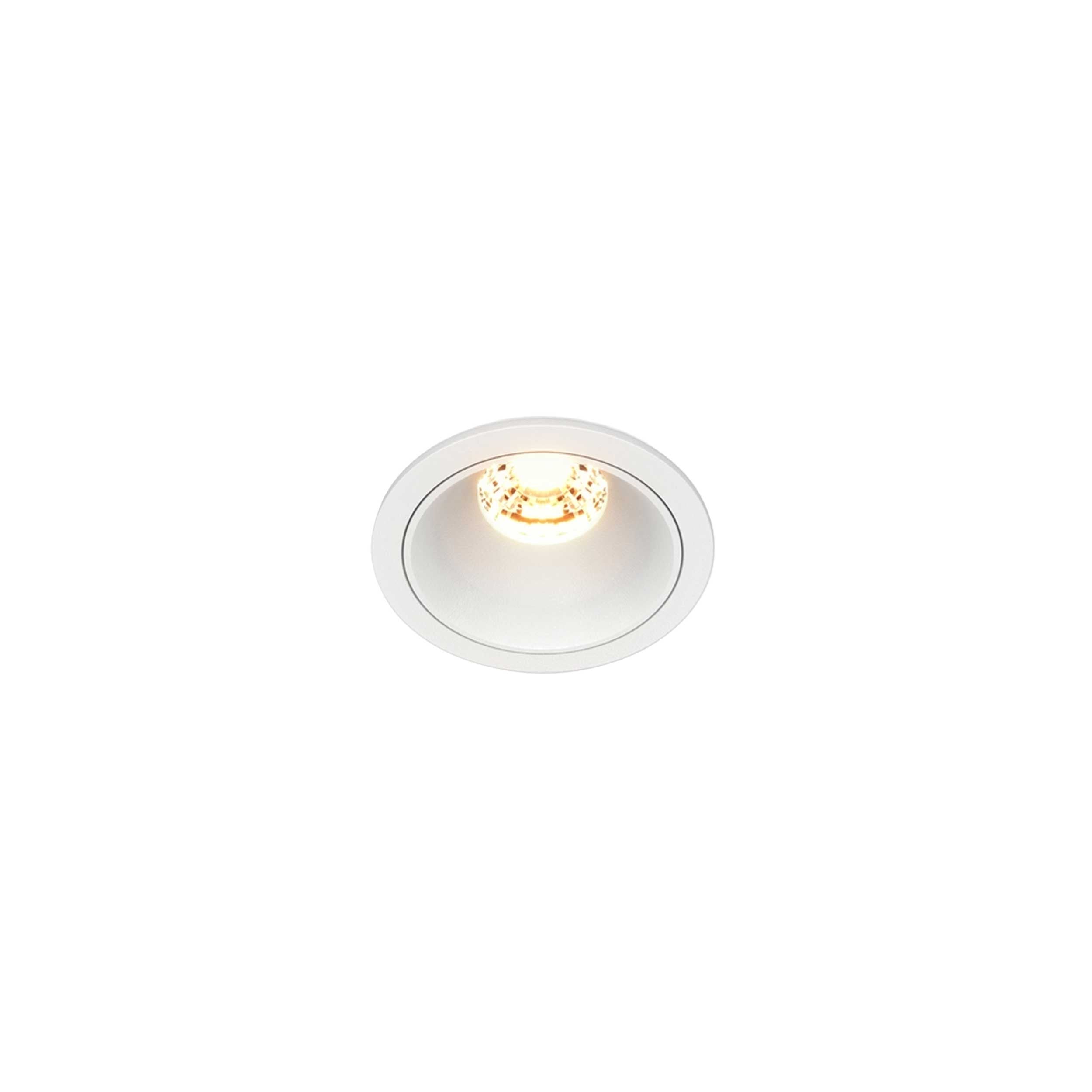 Maytoni downlight Alfa LED 36° indbygget cirkulært lysarmatur, hvid