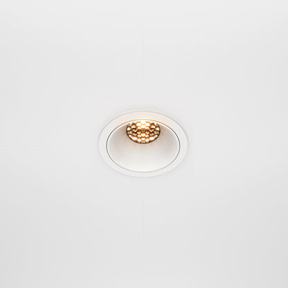 Maytoni downlight Alfa LED 36° indbygget cirkulært lysarmatur, hvid