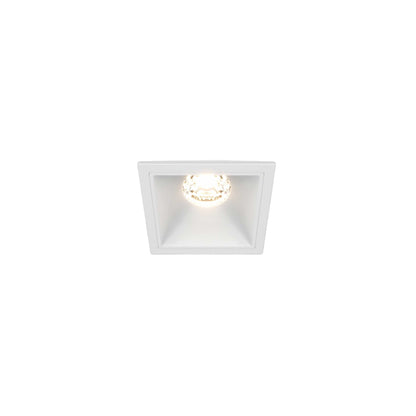 Maytoni downlight Alfa LED 10W 36° indbygget firkantet lampe, hvid