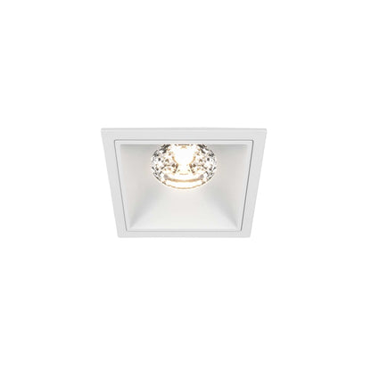 Maytoni downlight Alfa LED 15W 36° indbygget firkantet lampe, hvid