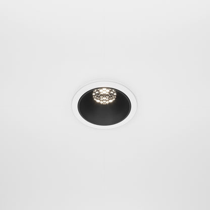 Maytoni downlight Alfa LED 36° indbygget cirkulært lysarmatur, sort