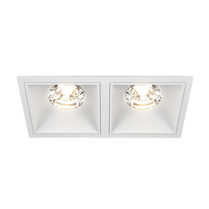 Maytoni downlight Alfa LED 15W 36° indbygget firkantet lampe, hvid