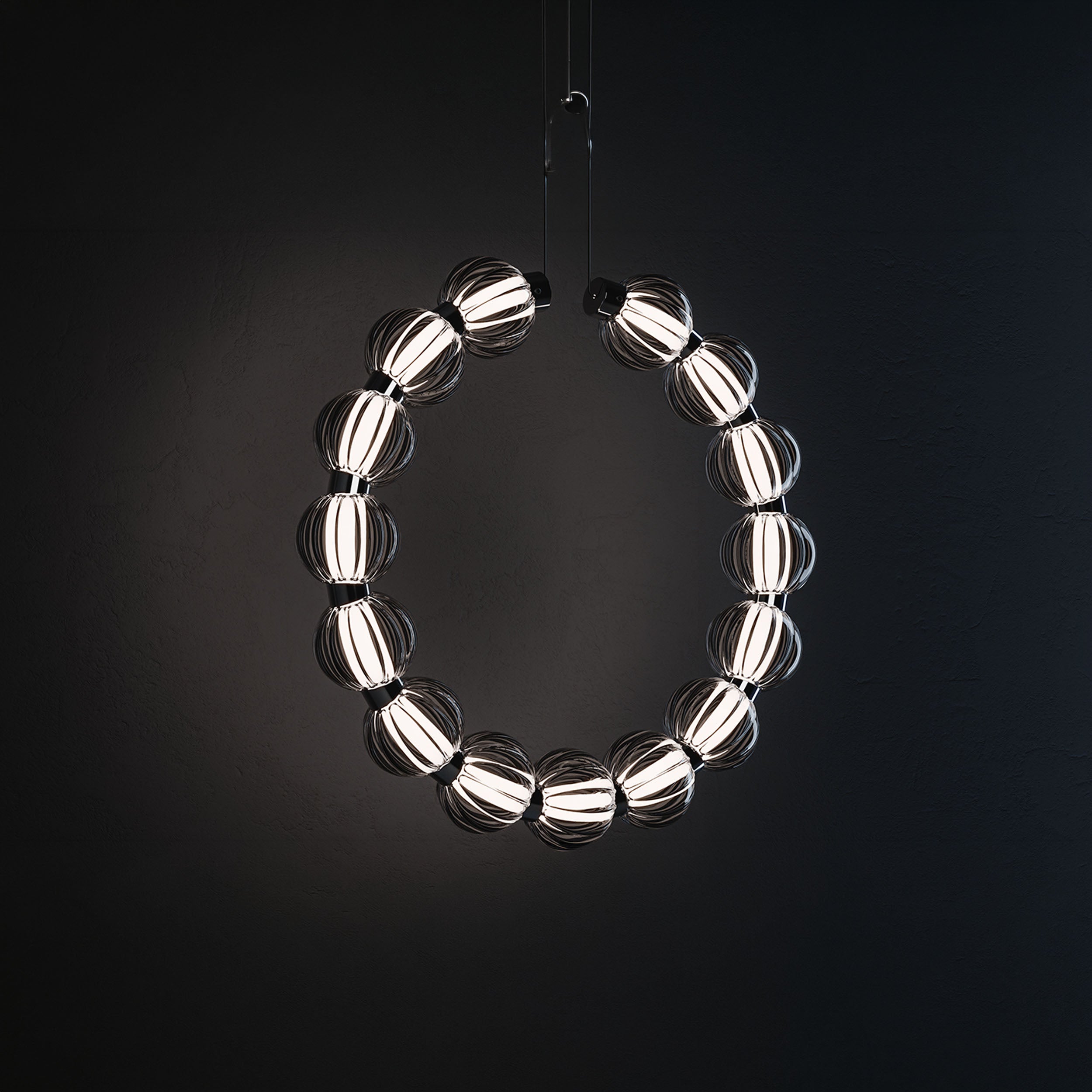 Maytoni Amulet LED pendel med kædekomposition