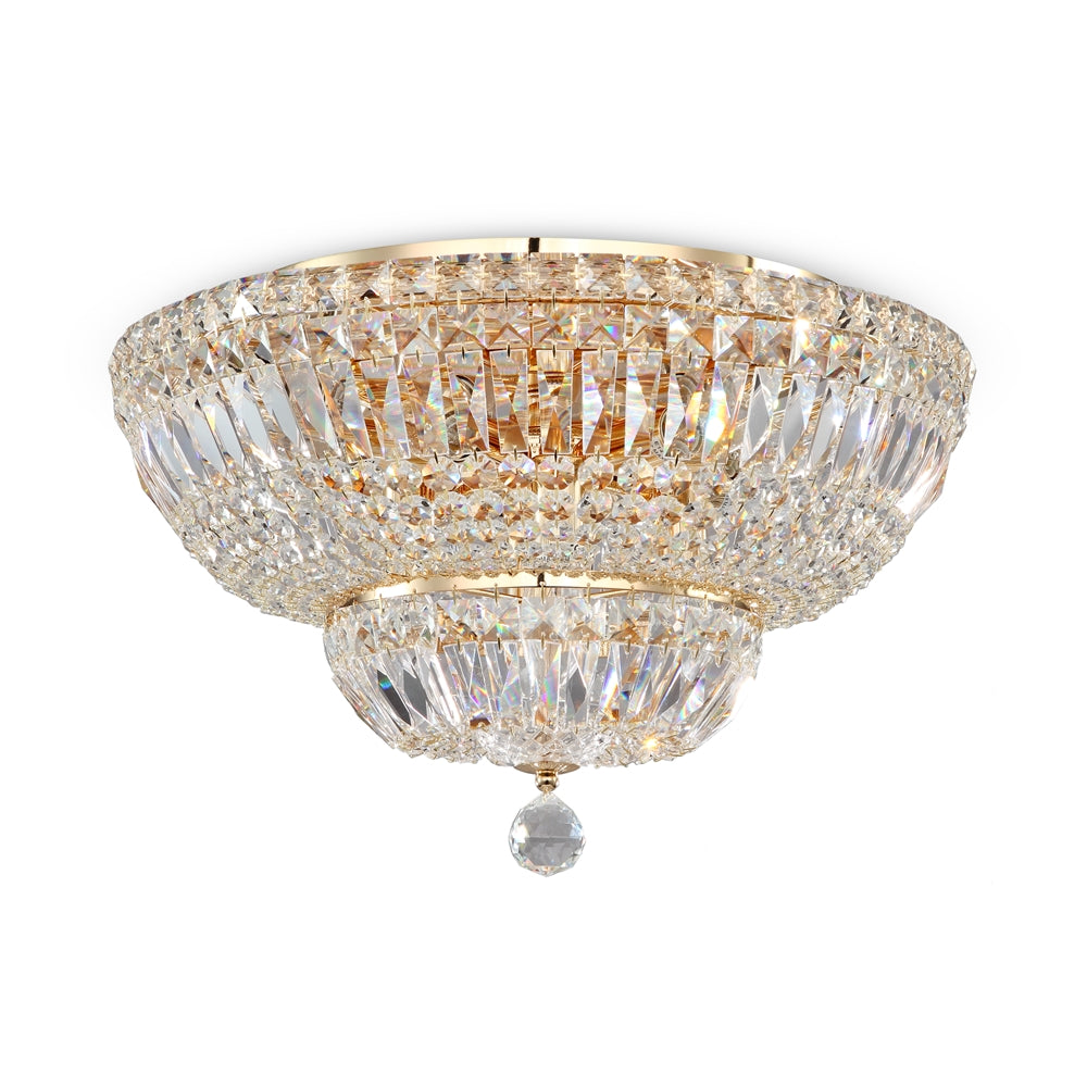 Maytoni Chandelier Basfor E14 påsat krystalarmatur