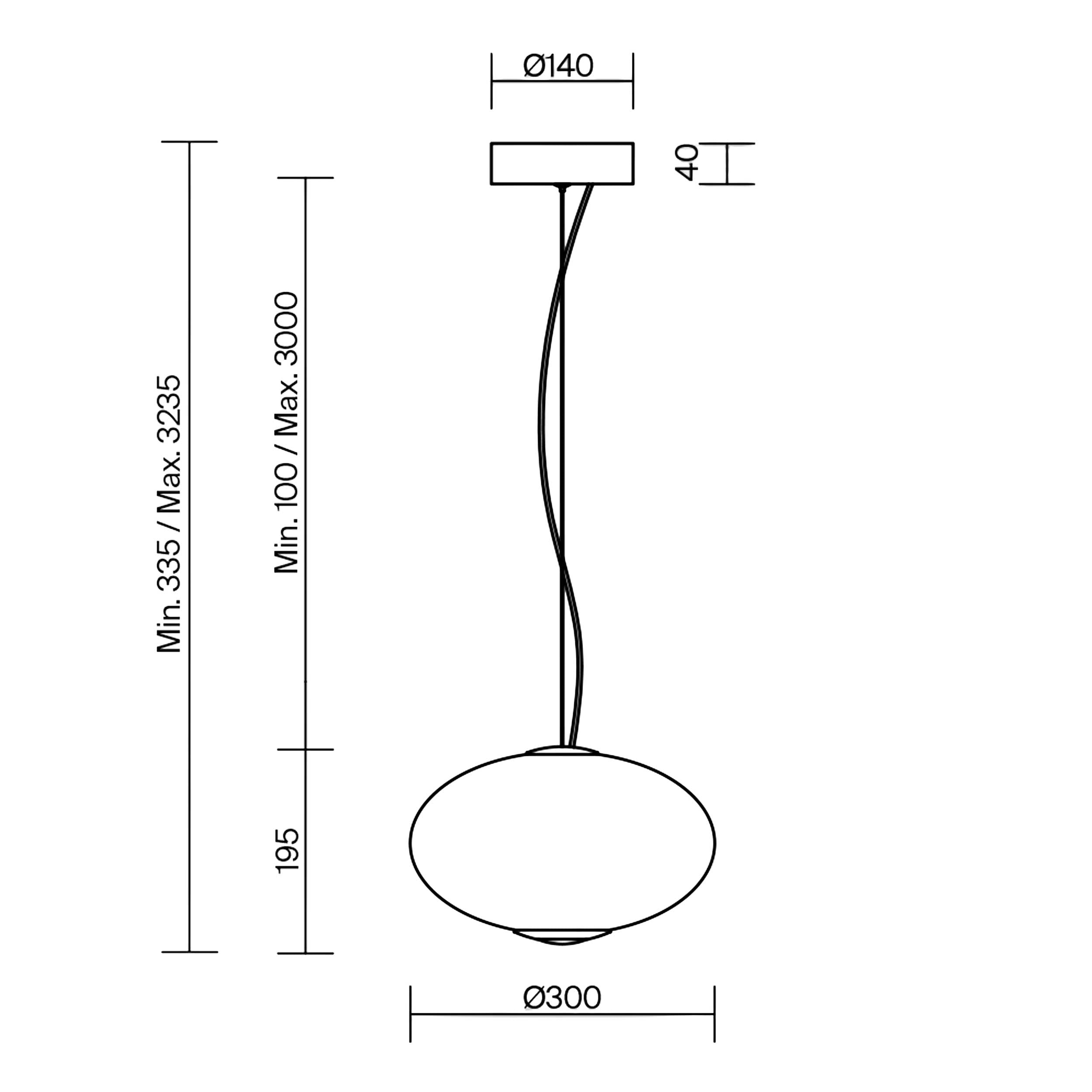 Maytoni Bruma LED-pendel
