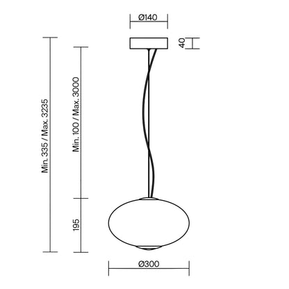Maytoni Bruma LED-pendel