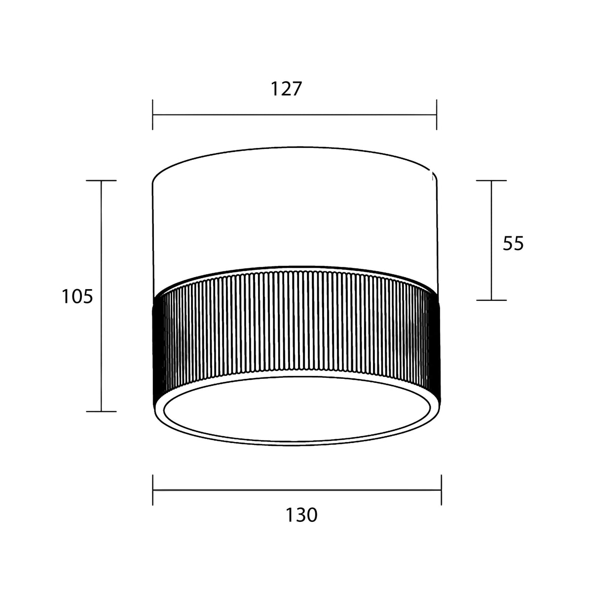 Maytoni Olin LED-indbygget lampe