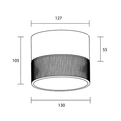 Maytoni Olin LED-indbygget lampe