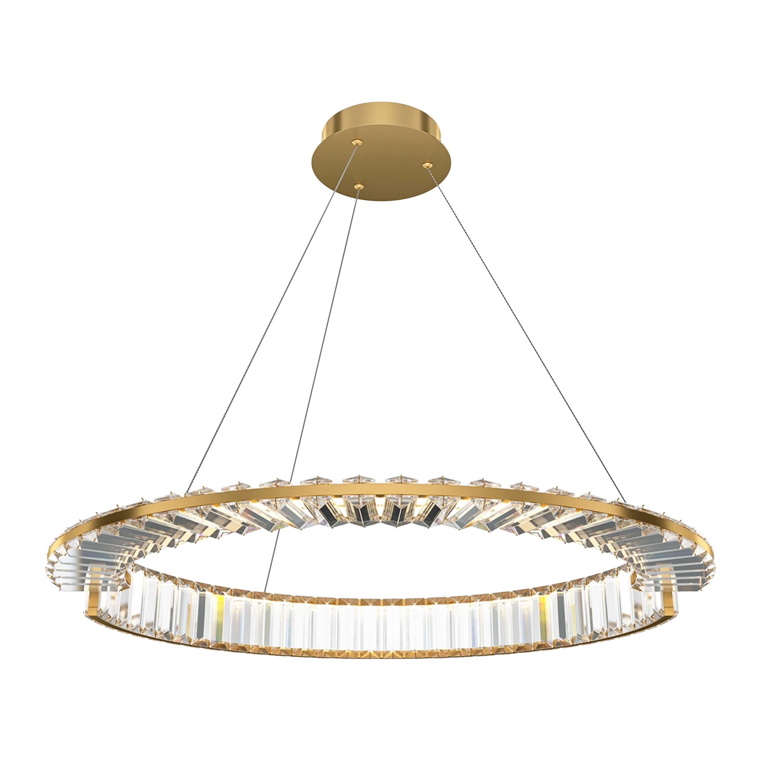 Maytoni Krone LED-pendel i cirkelform