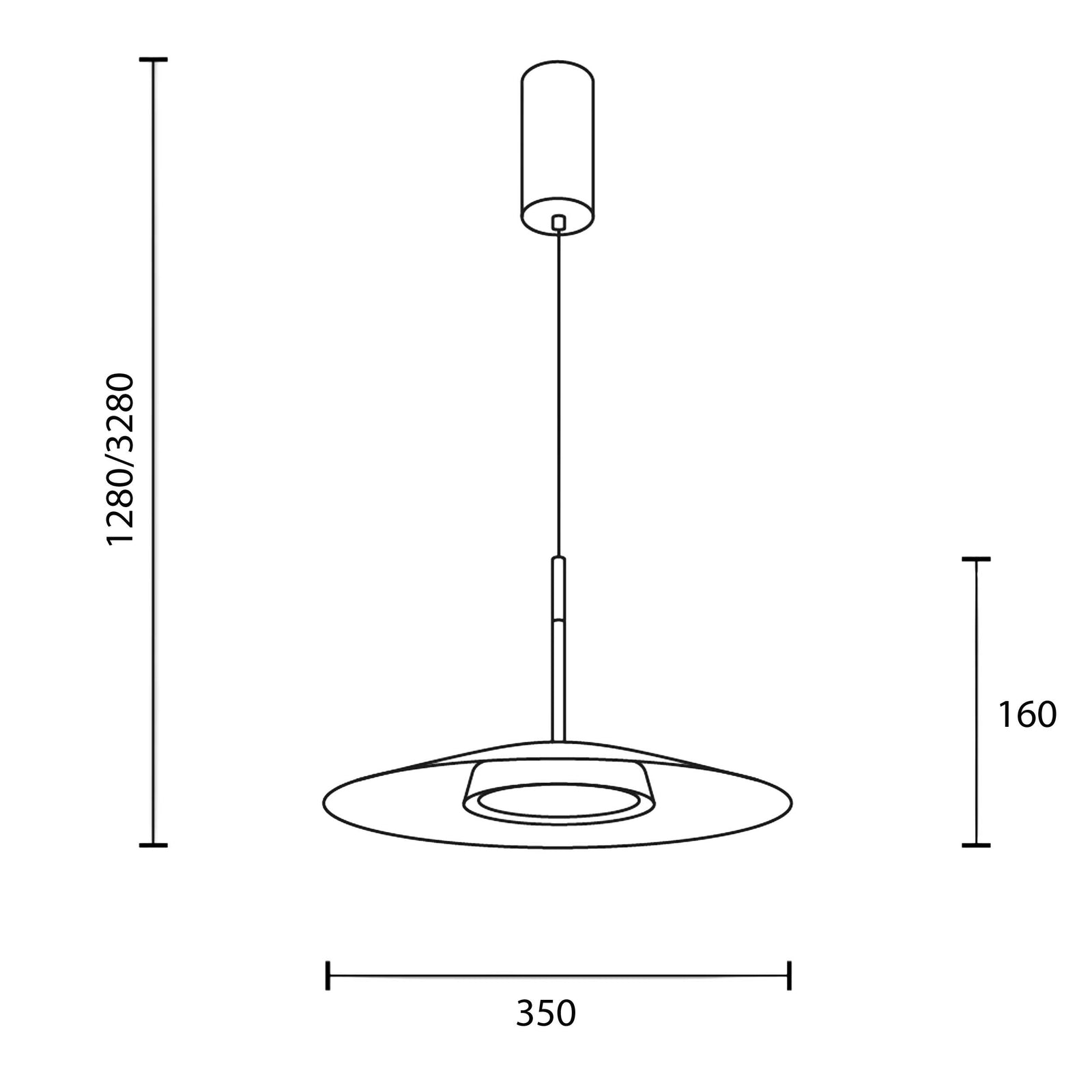 Maytoni El LED pendel