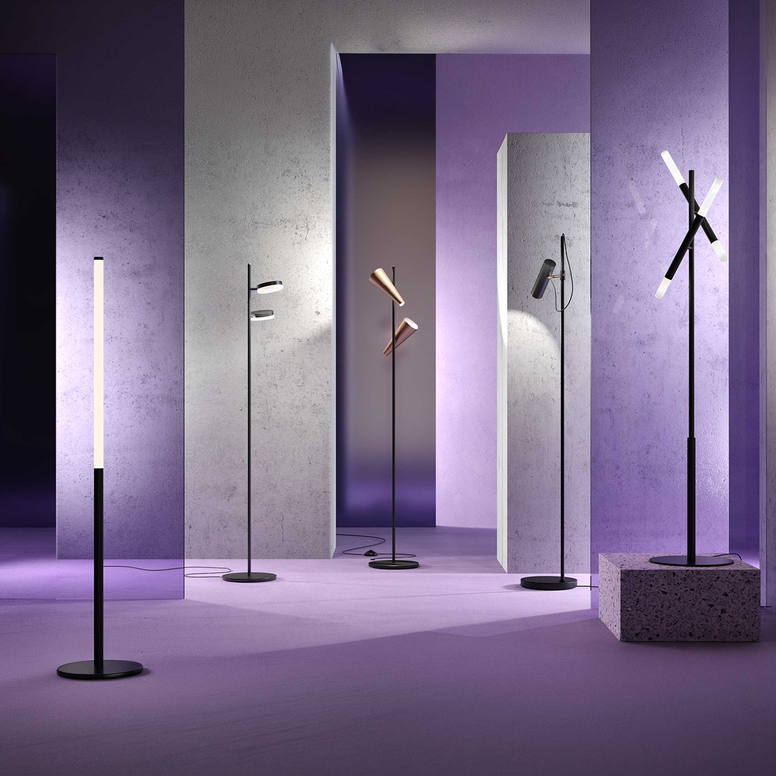Maytoni Estudo LED-gulvlampe