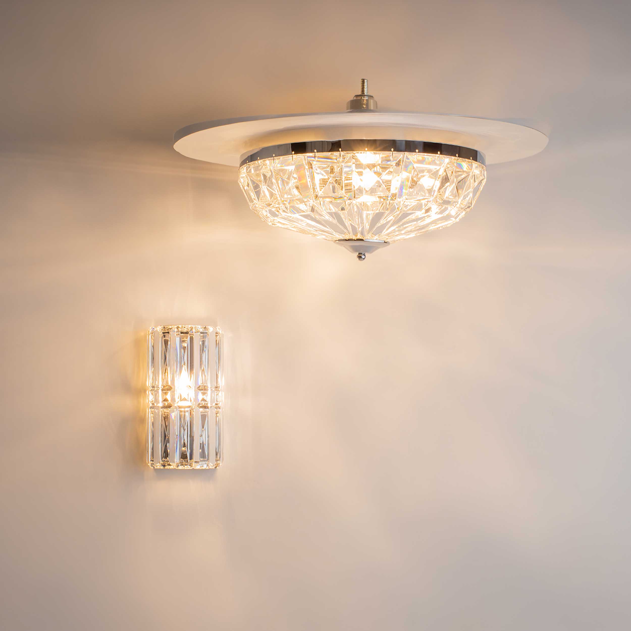 Maytoni Facet E14 vægmonteret lampe