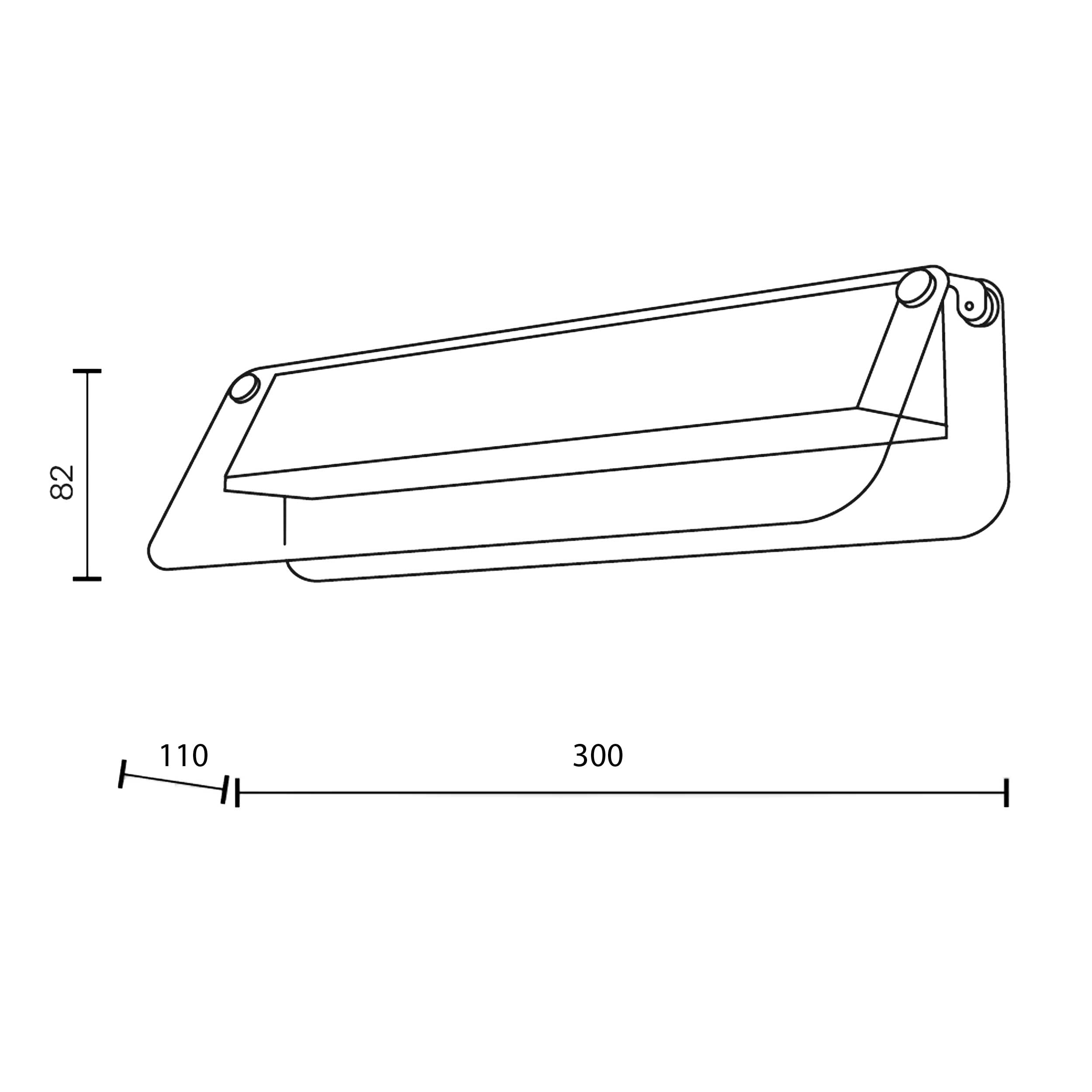 Maytoni Flat LED væglampe