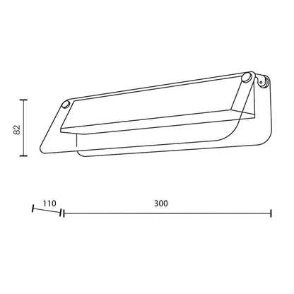 Maytoni Flat LED væglampe