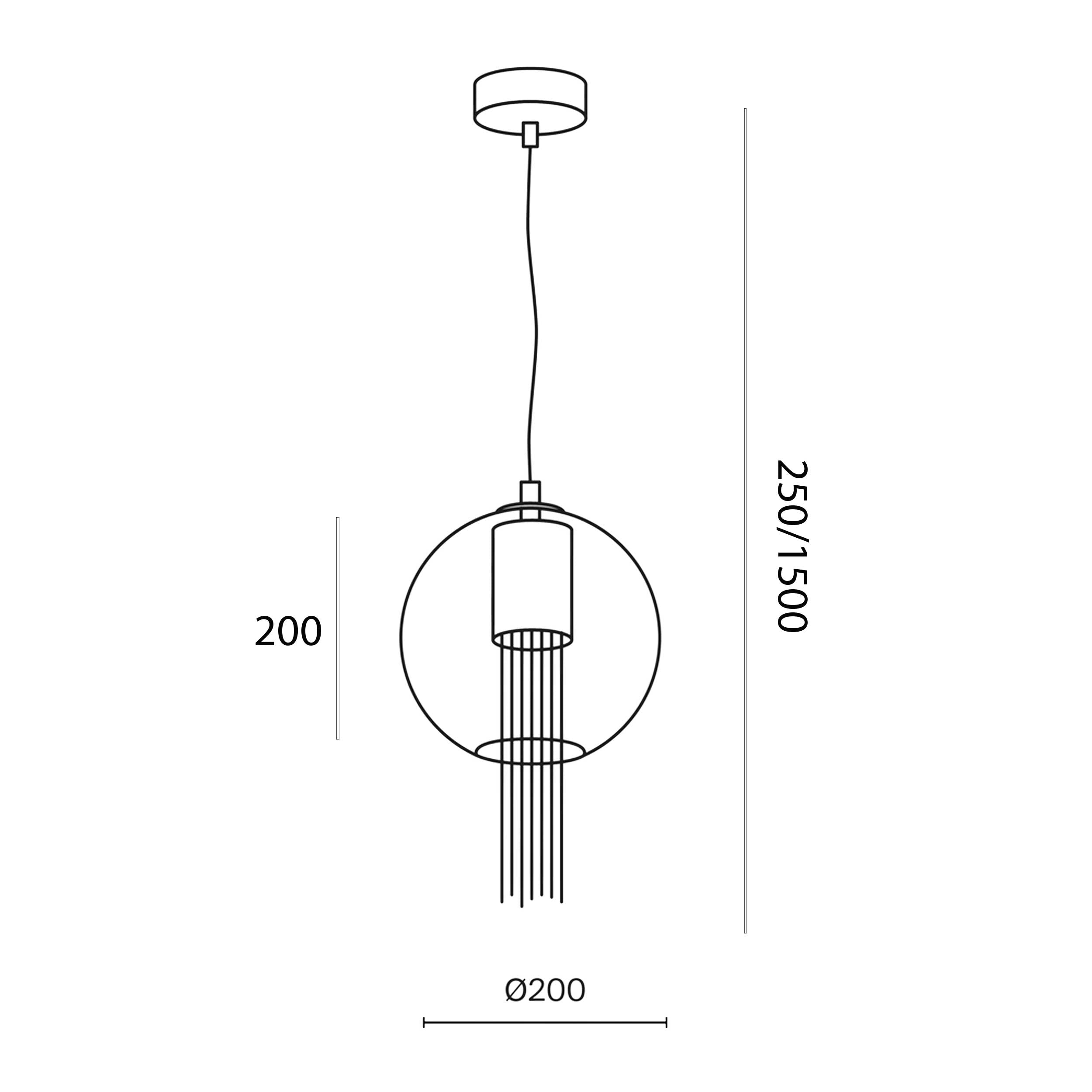 Maytoni Flusso GU10 pendel