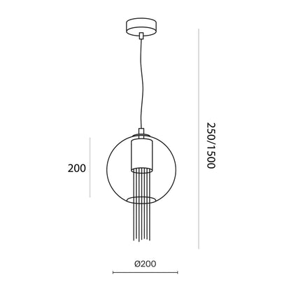 Maytoni Flusso GU10 pendel