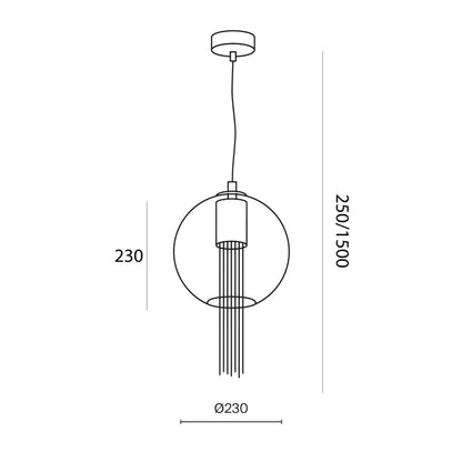 Maytoni Flusso GU10 pendel