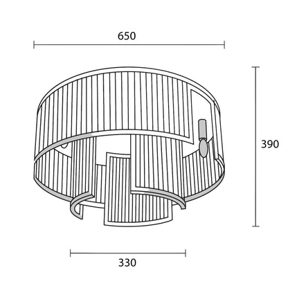 Maytoni Frame E14 påmonteret krystalarmatur