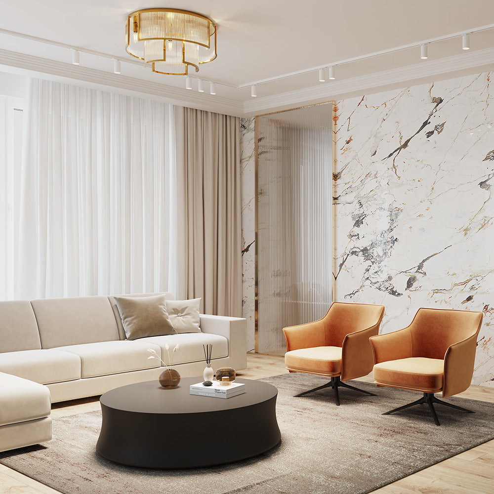 Maytoni Frame E14 påmonteret krystalarmatur