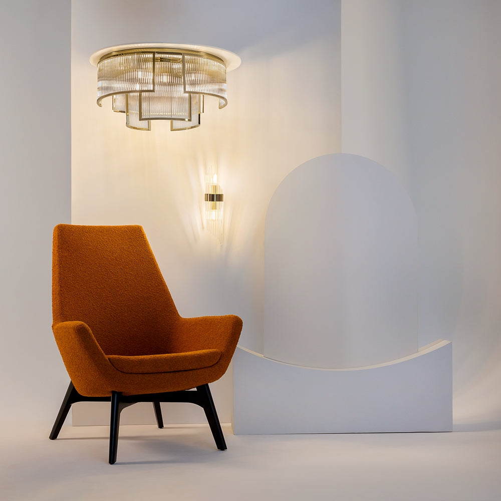 Maytoni Frame E14 påmonteret krystalarmatur
