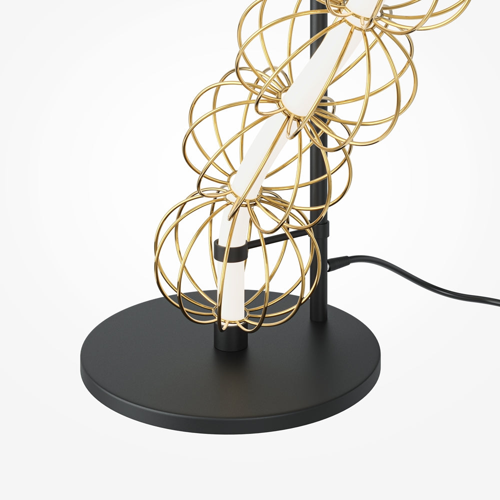 Maytoni Golden Cage LED-gulvlampe