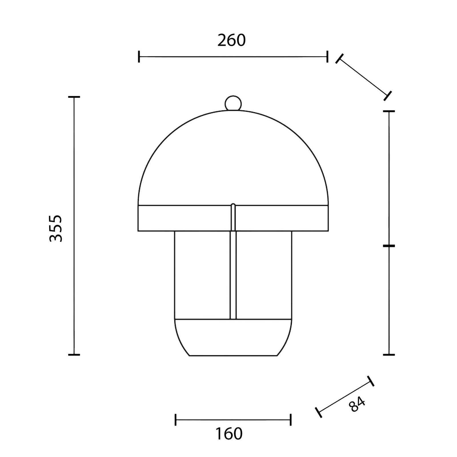 Maytoni Hope LED bordlampe