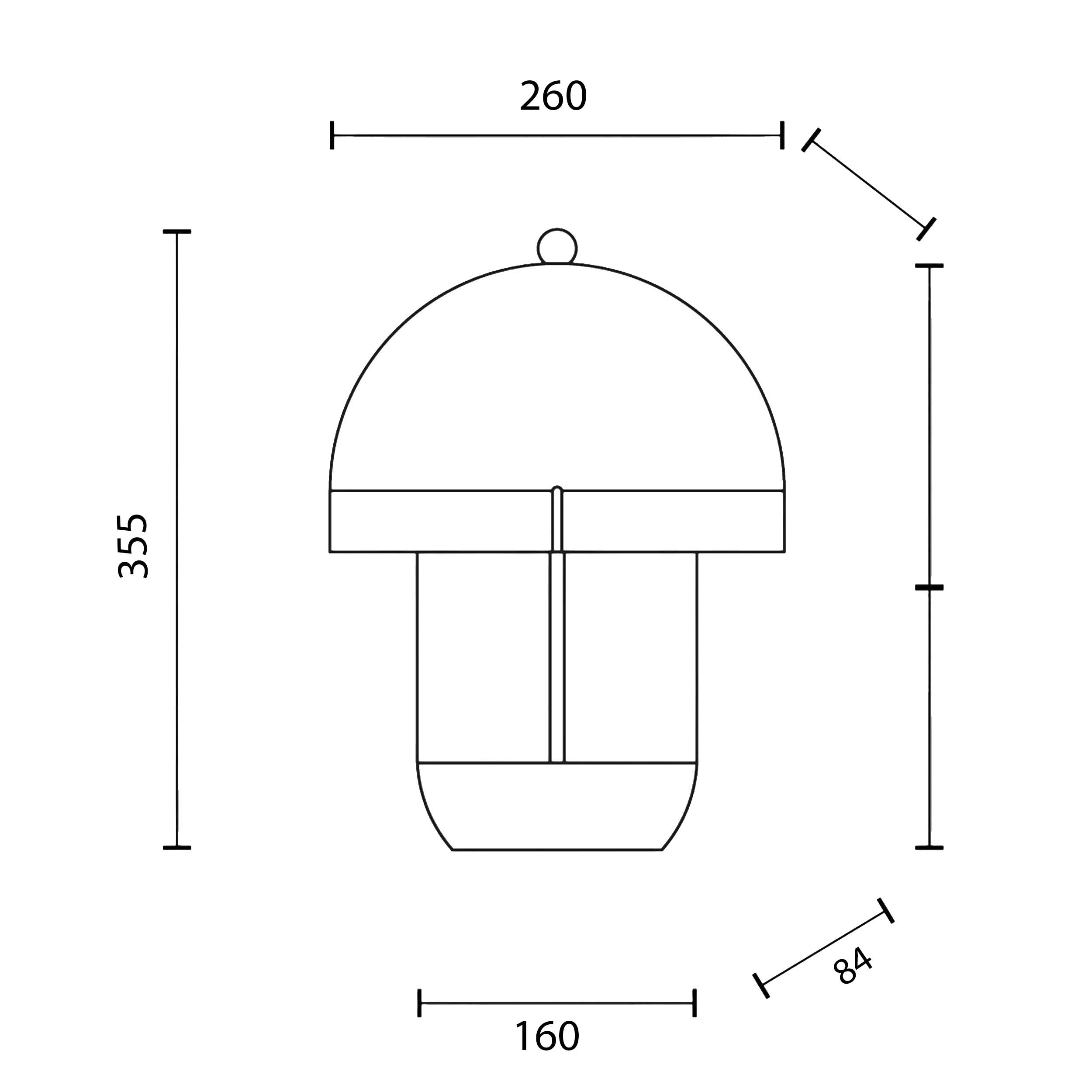 Maytoni Hope LED bordlampe