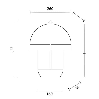 Maytoni Hope LED bordlampe