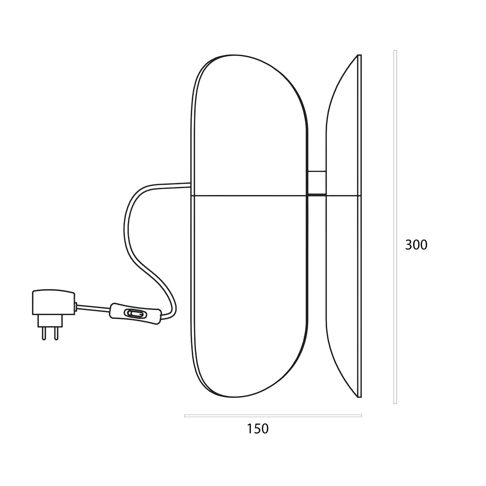Maytoni Insight LED-bordlampe