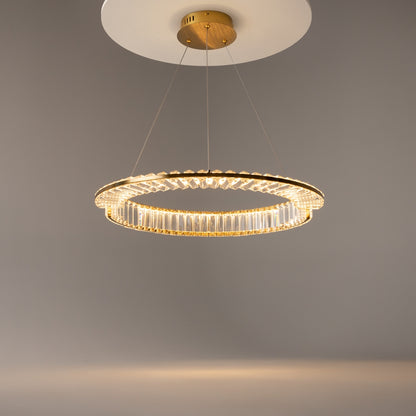 Maytoni Krone LED-pendel i cirkelform